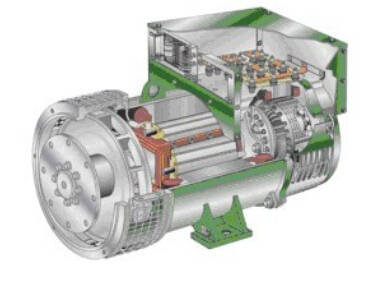 眉县发电机内部结构图